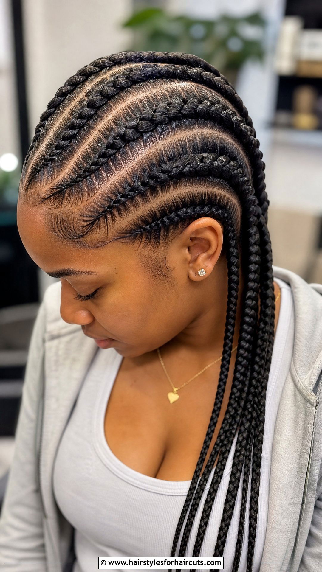 French Braid Cornrows - 25 french braid hairstyles for black hair - 25 french braid hairstyles for black hair