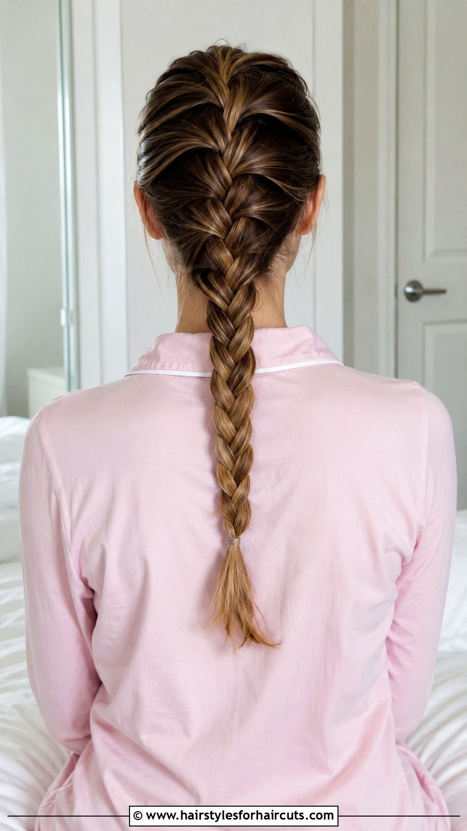 French Braid For Sleep - 25 bedtime hairstyles for long hair - 25 bedtime hairstyles for long hair