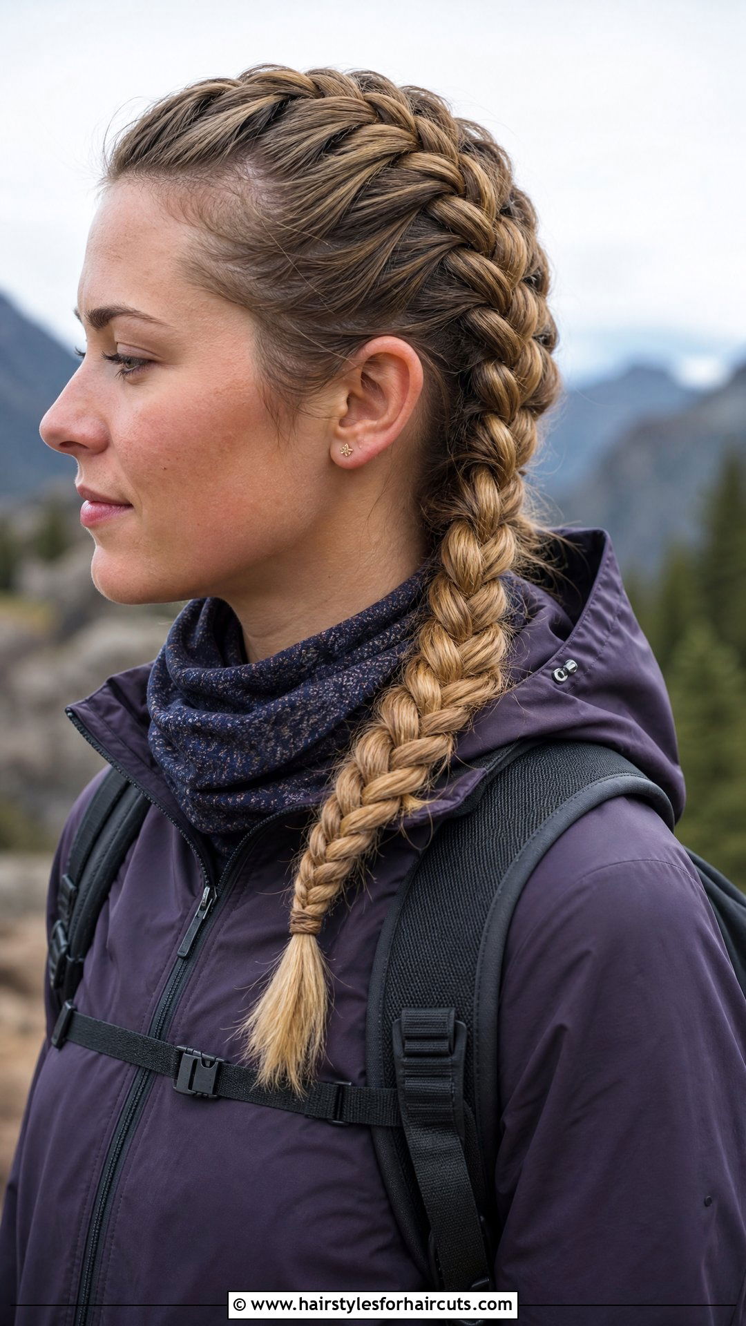 French Braid For Travel - 25 travel hairstyles for long hair - 25 travel hairstyles for long hair