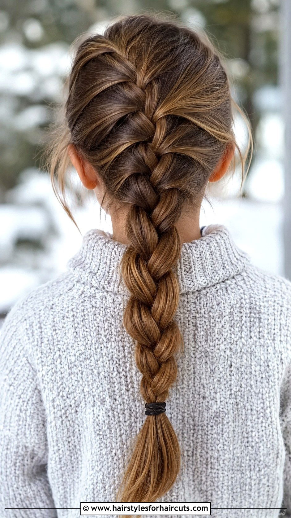 French Braid Hairstyle - 25 hairstyles image girl - 25 hairstyles image girl