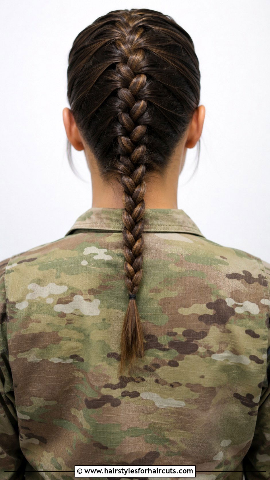 French Braid Military Hair - 25 army hairstyles - 25 army hairstyles