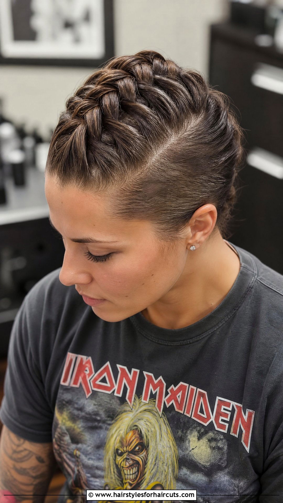 French Braid Mohawk - 25 french braided hairstyles - 25 french braided hairstyles