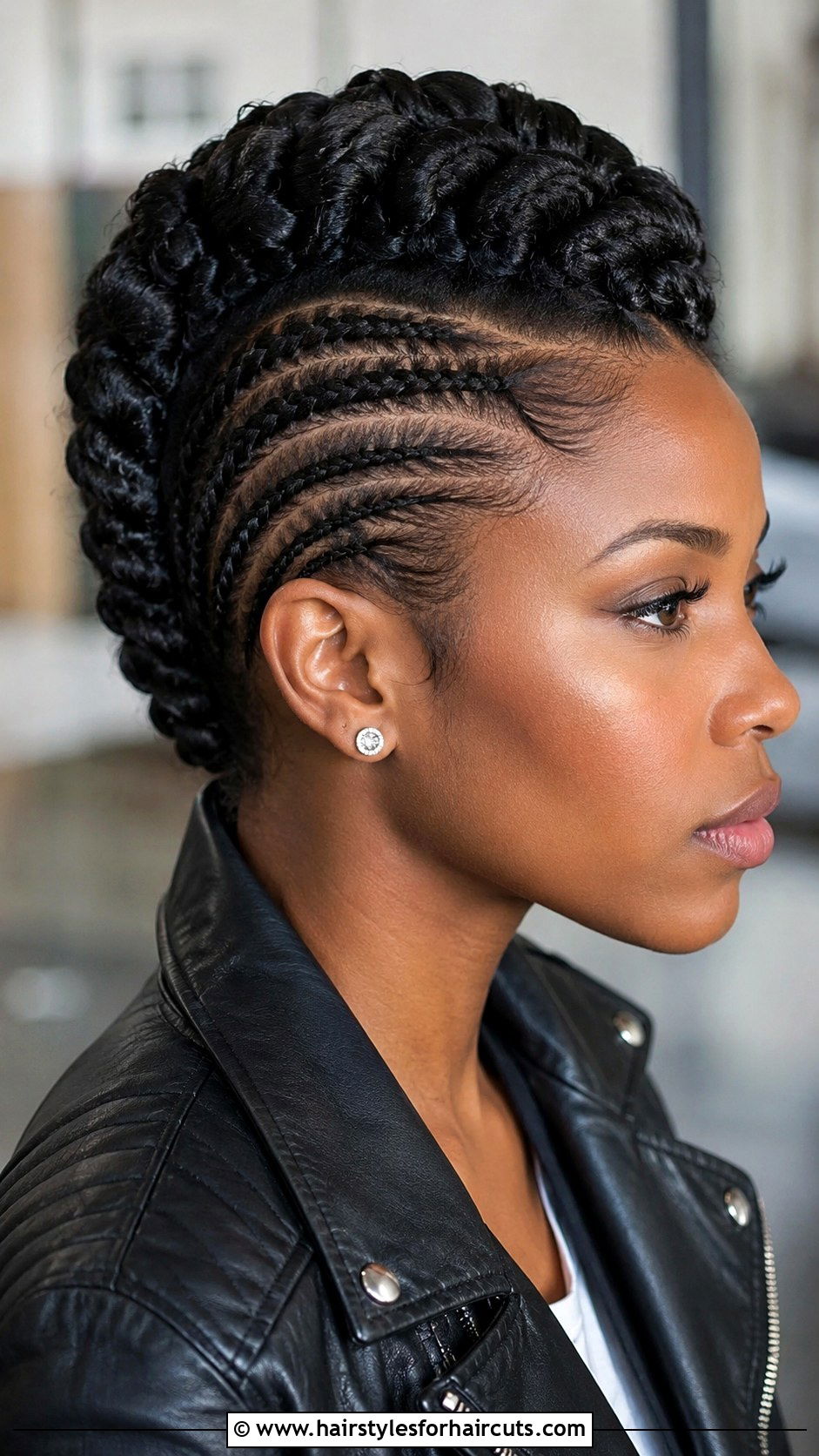 French Braid Mohawk - 25 black hair french braid hairstyles - 25 black hair french braid hairstyles