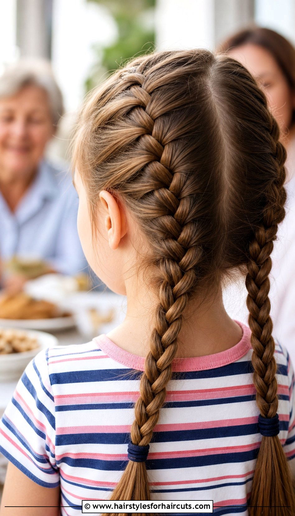French Braid Pigtails - 25 braided hairstyles for little girls - 25 braided hairstyles for little girls