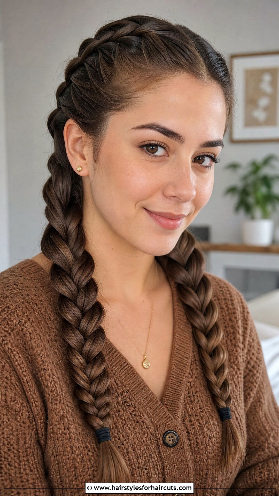 French Braid Pigtails - 25 pigtail hairstyles - 25 pigtail hairstyles