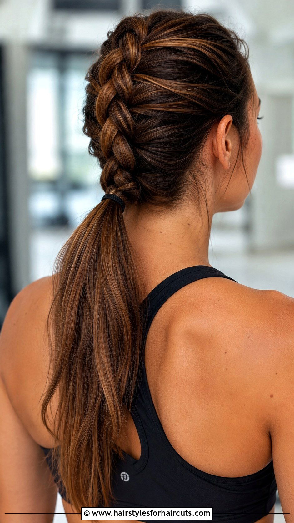French Braid Ponytail - 25 cute hairstyles for long straight hair - 25 cute hairstyles for long straight hair