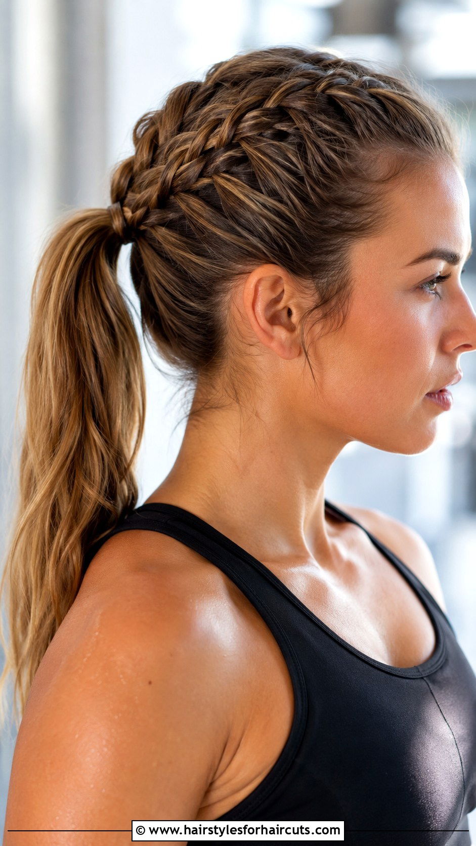 French Braid Ponytail - 25 cute hairstyles for women - 25 cute hairstyles for women