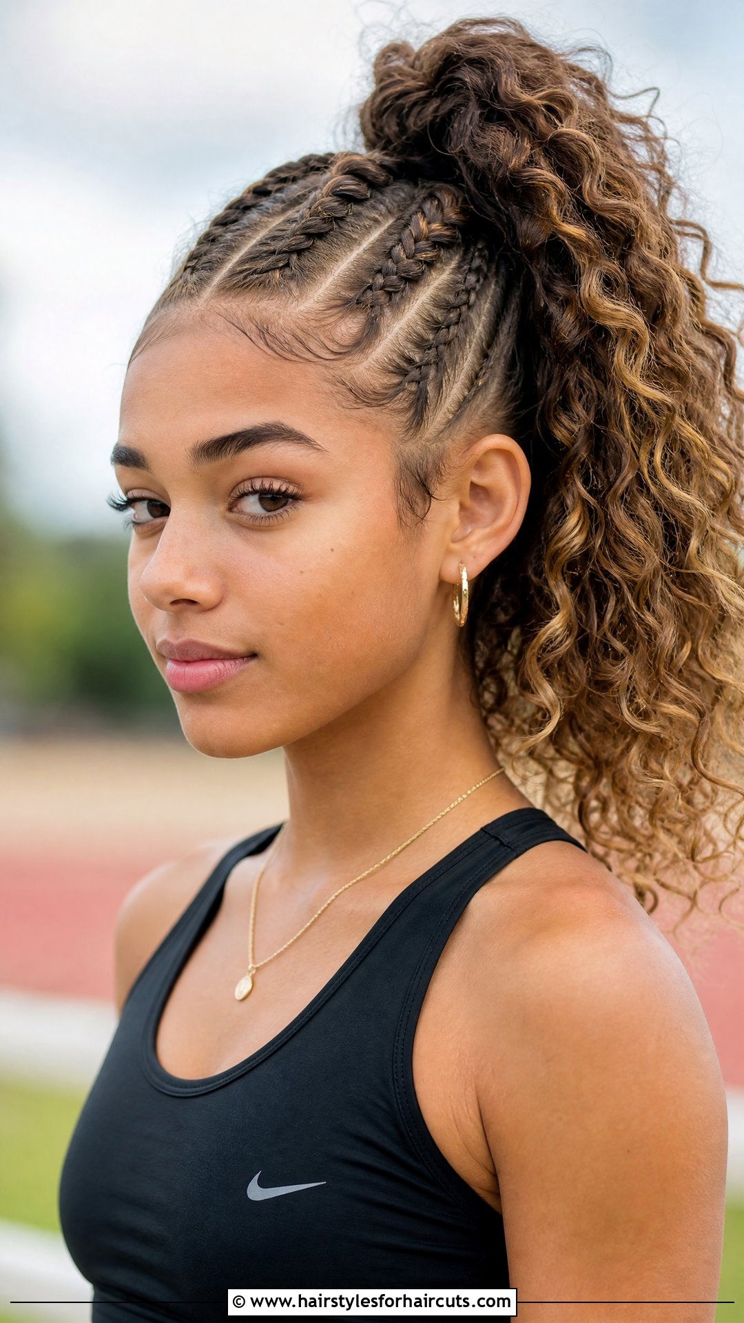 French Braid Ponytail - 25 easy hairstyles for mixed hair teenage girl - 25 easy hairstyles for mixed hair teenage girl