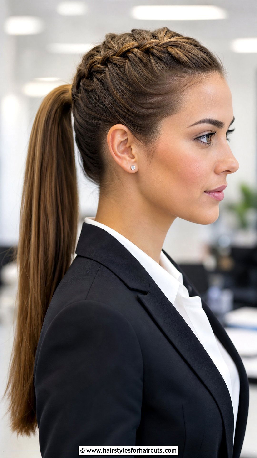 French Braid Ponytail - 25 french braided hairstyles - 25 french braided hairstyles