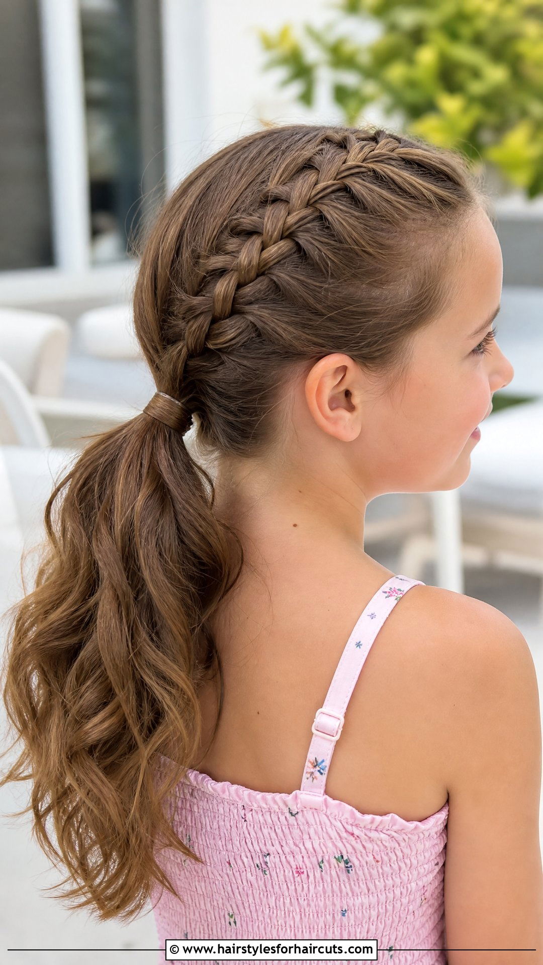 French Braid Ponytail - 25 hairstyles for 10 year old girls - 25 hairstyles for 10 year old girls