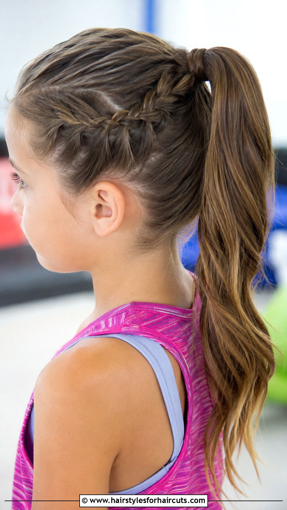 French Braid Ponytail - 25 hairstyles for 5 year old girl - 25 hairstyles for 5 year old girl