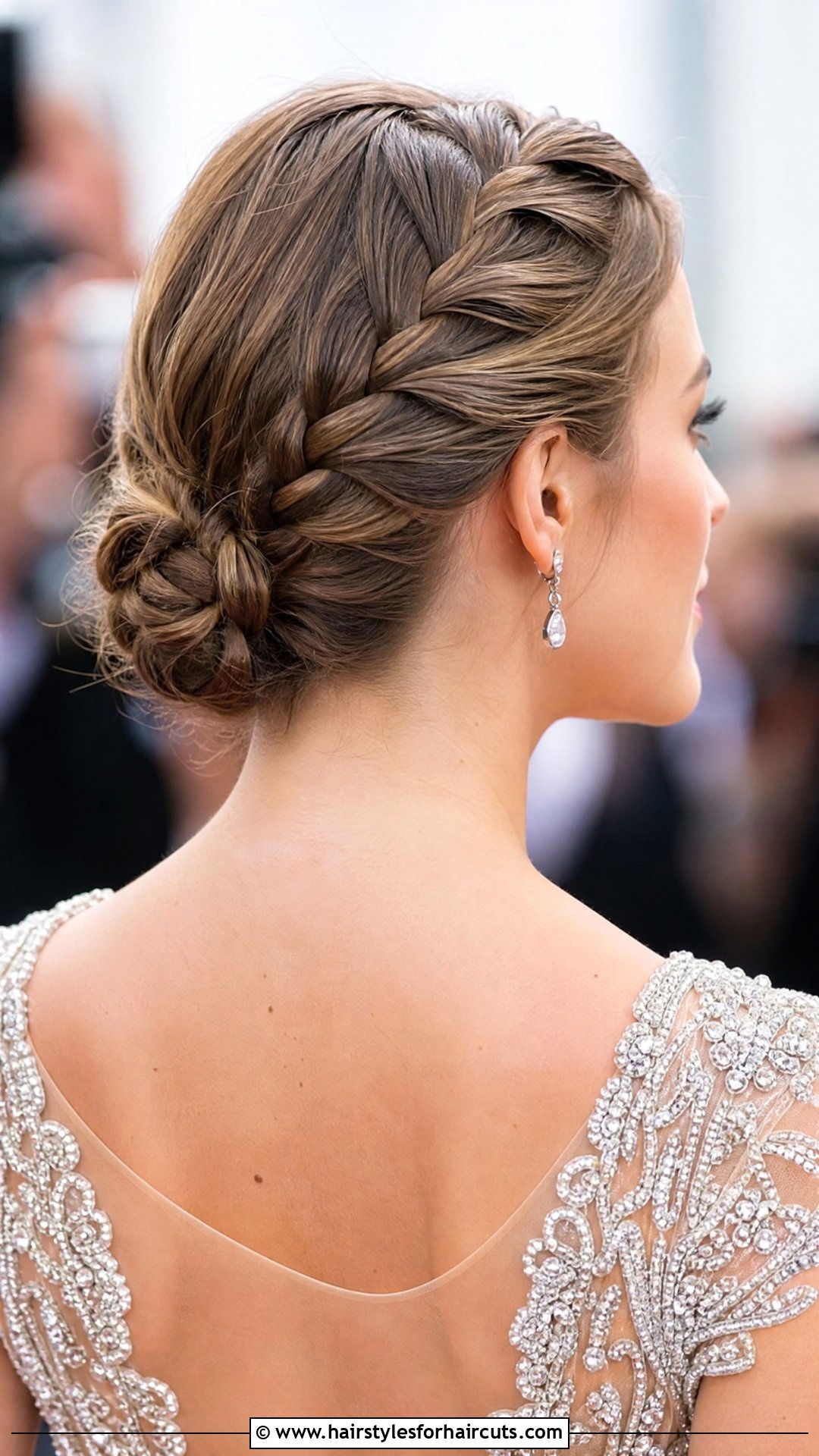 French Braid Updo - 25 hairstyles with braid - 25 hairstyles with braid