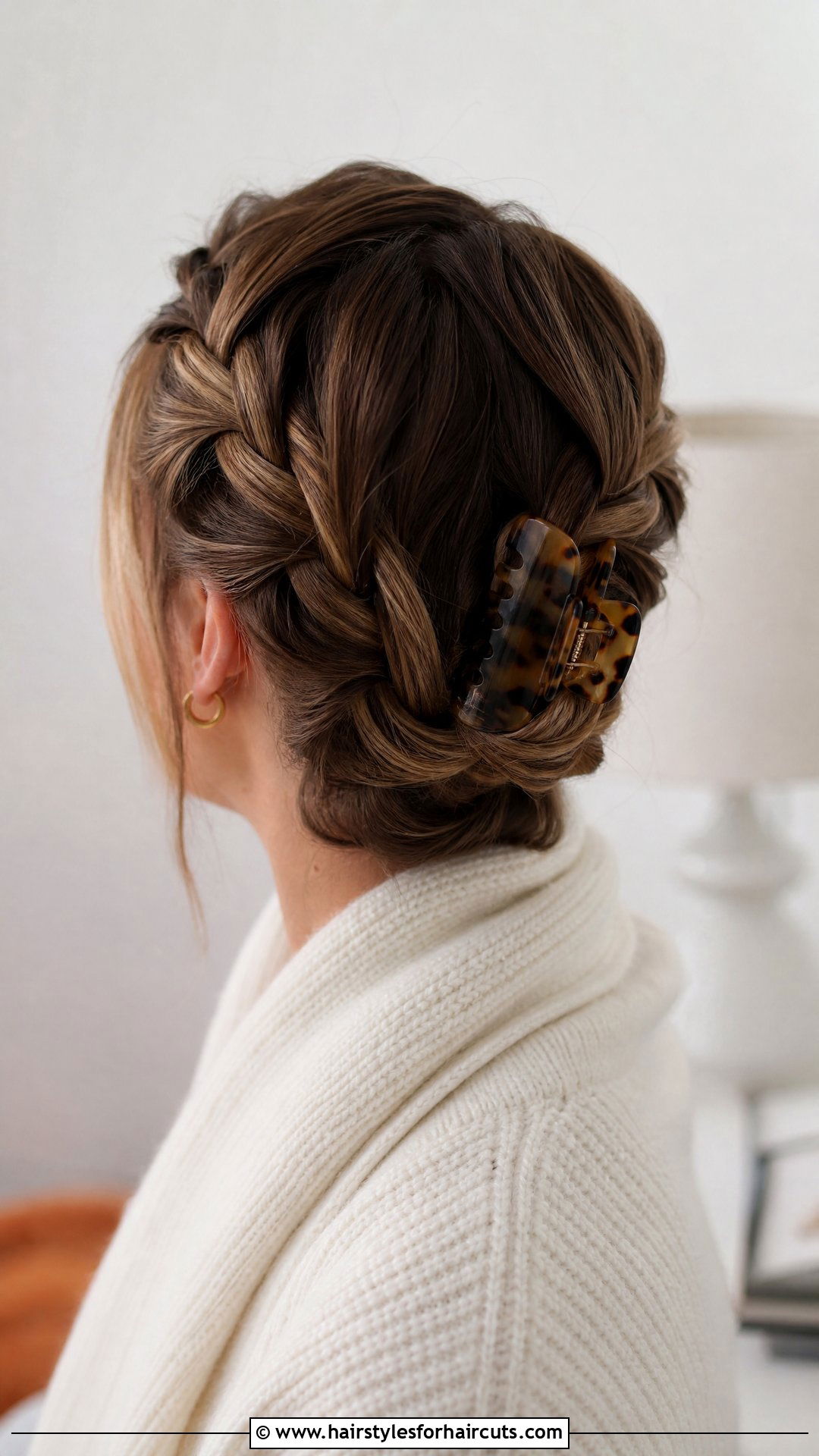 French Braid With Claw Clip - 25 hairstyles clips - 25 hairstyles clips
