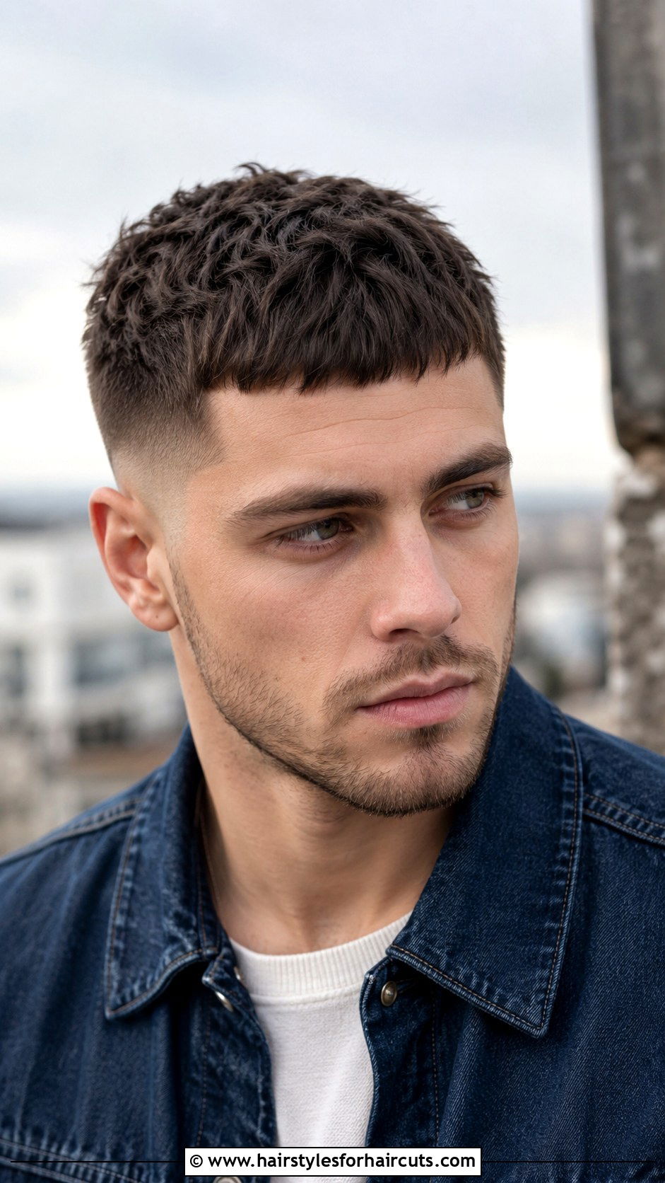 French Crop - 25 best haircuts thinning hair - 25 best haircuts thinning hair
