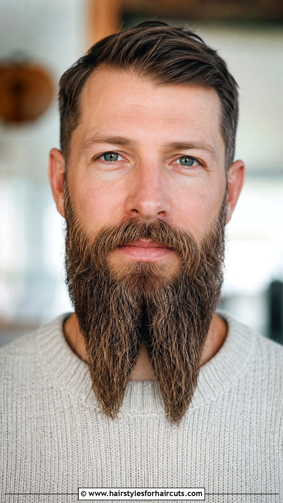 French Fork Beard - 25 facial hairstyles for round faces - 25 facial hairstyles for round faces