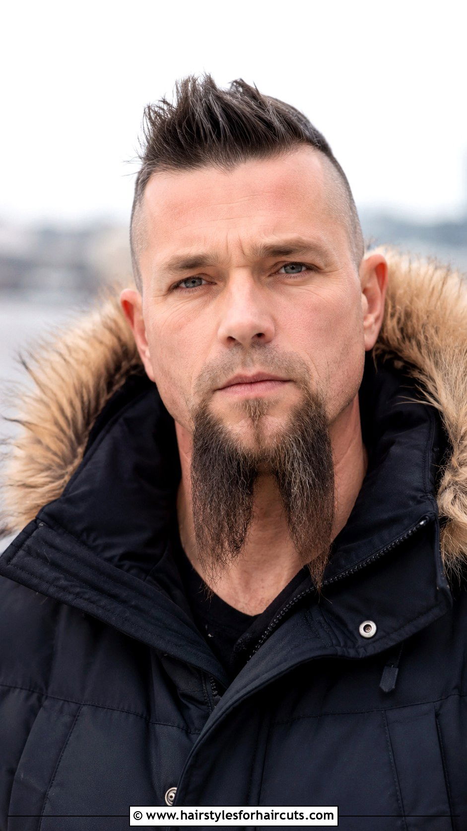 French Fork Beard - 25 facial hairstyles for patchy cheeks - 25 facial hairstyles for patchy cheeks