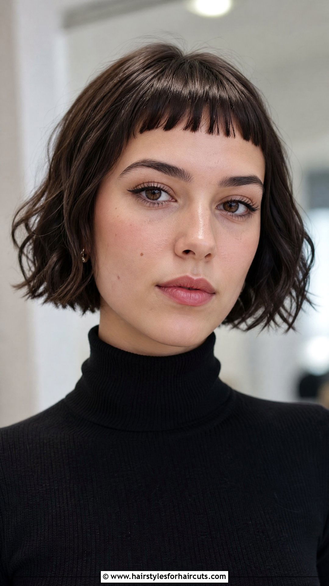 French Micro Bangs Haircut - 25 french haircuts - 25 french haircuts
