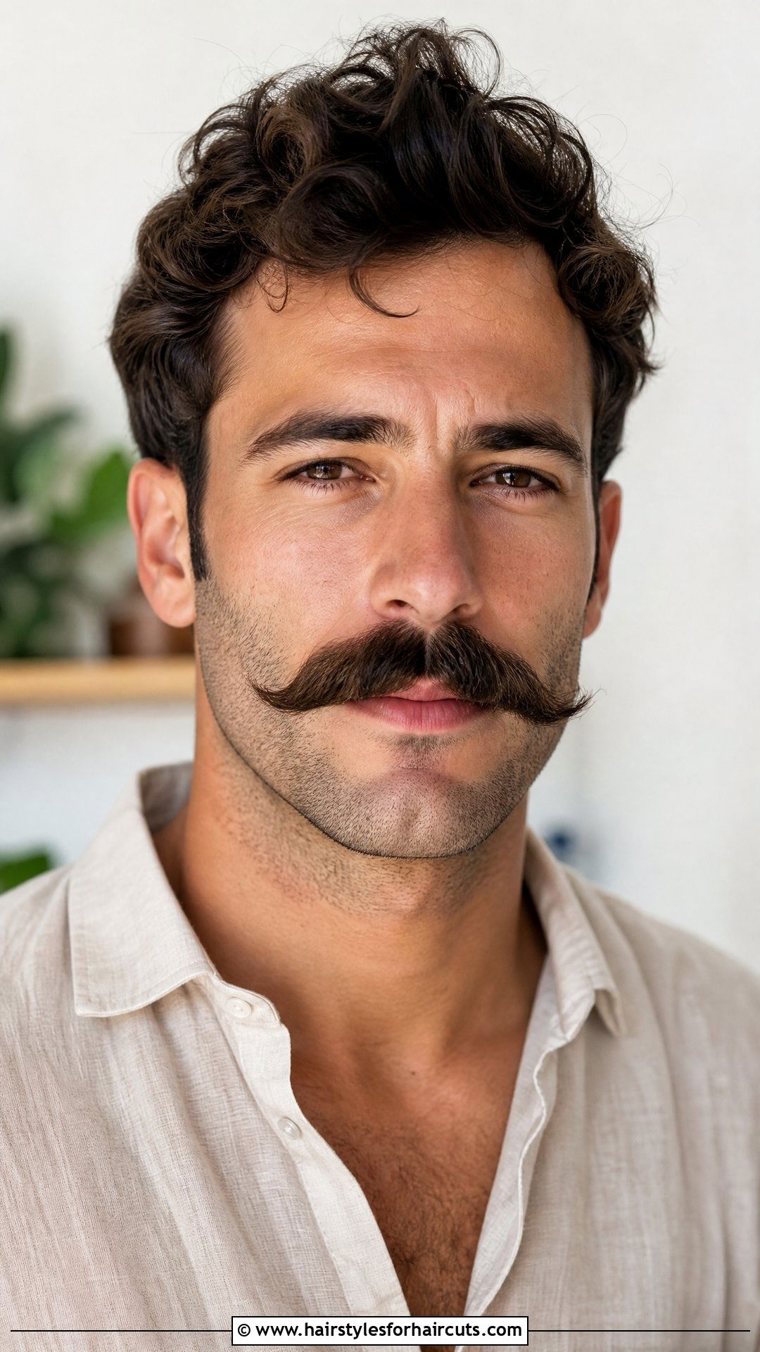 French Mustache - 25 french facial hairstyles - 25 french facial hairstyles