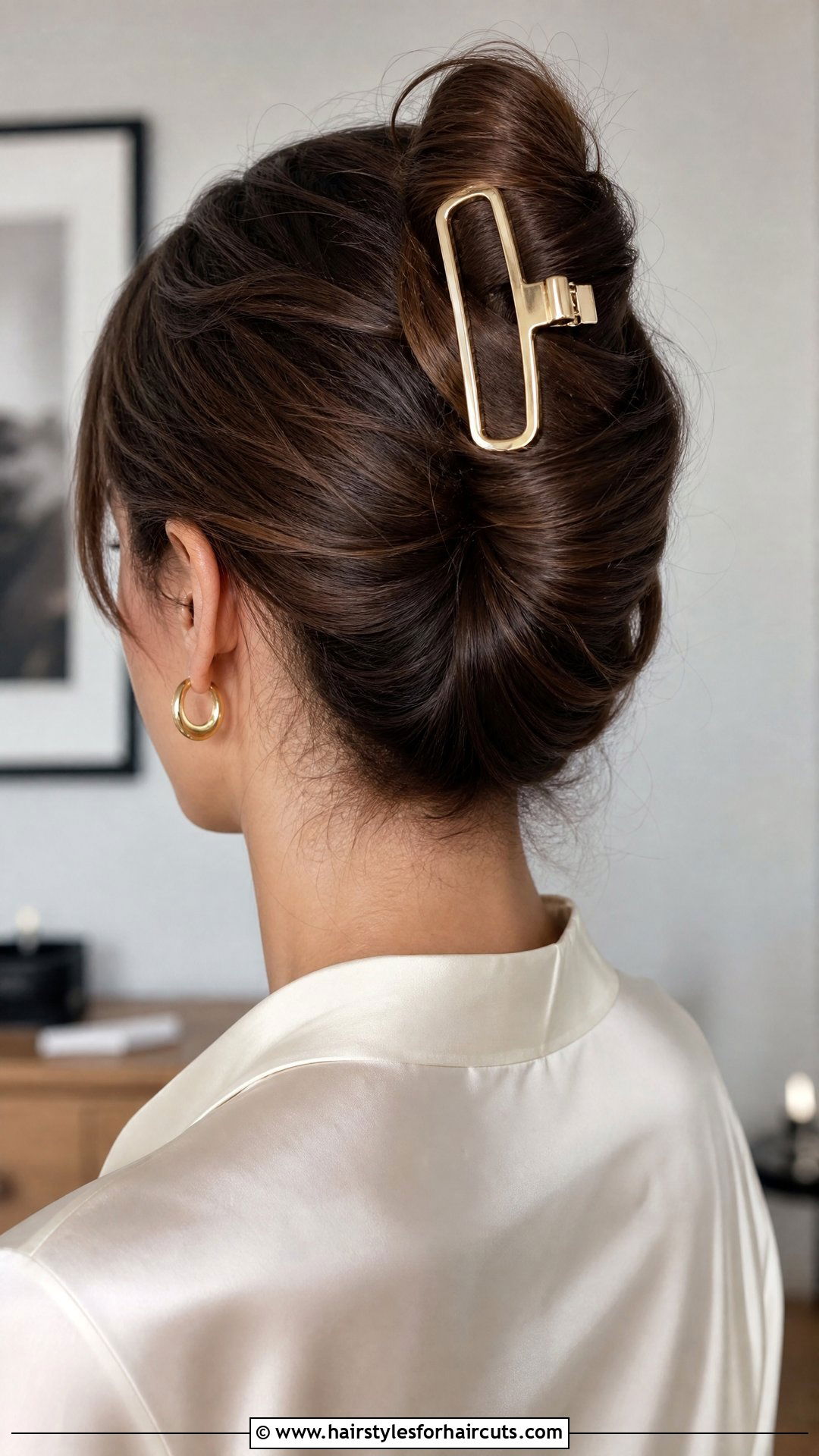 French Pin Long Hair Tuck - 25 french hair pin hairstyles - 25 french hair pin hairstyles