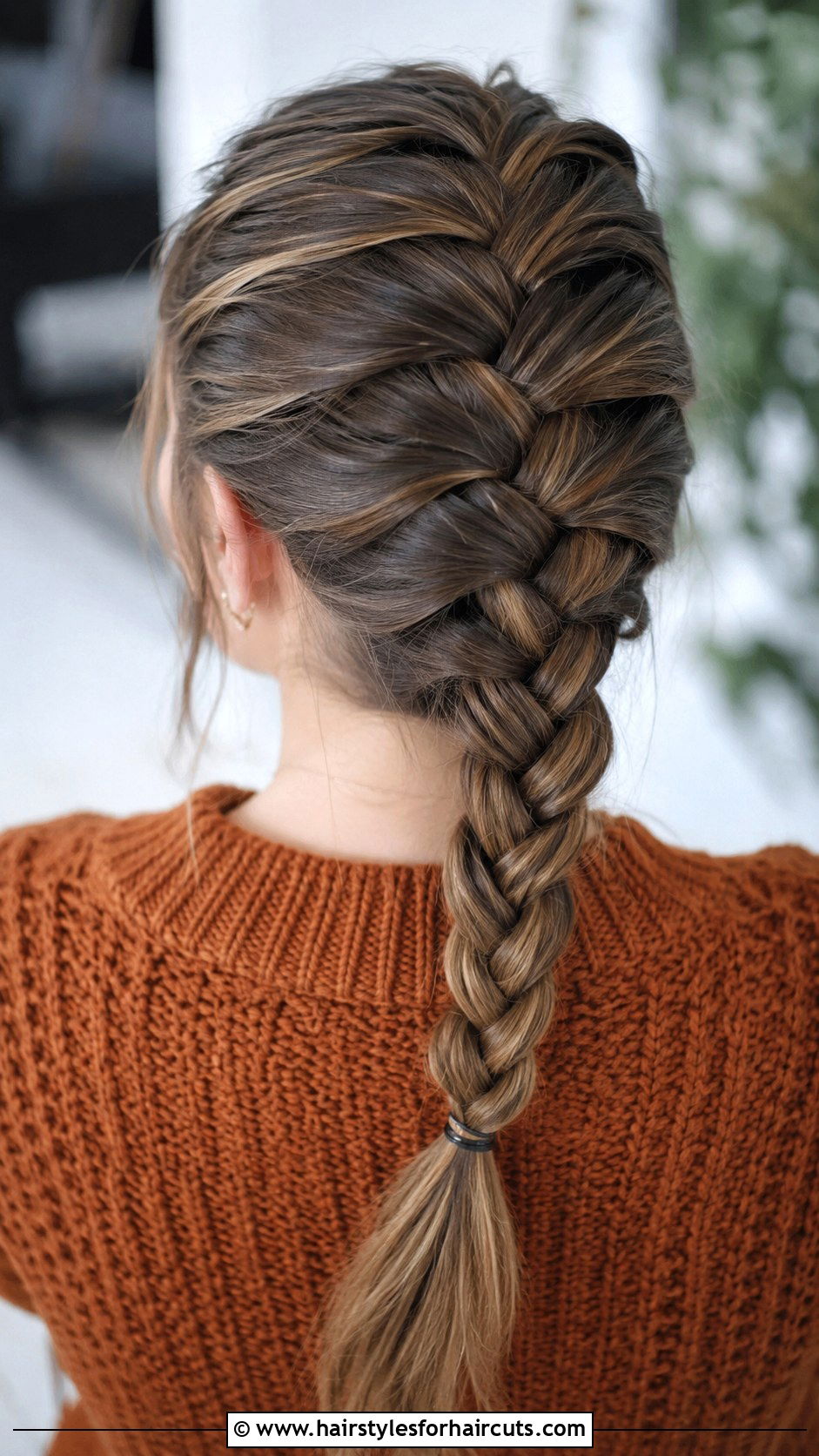 French Plait Hairstyle - 25 plaits in hairstyles - 25 plaits in hairstyles