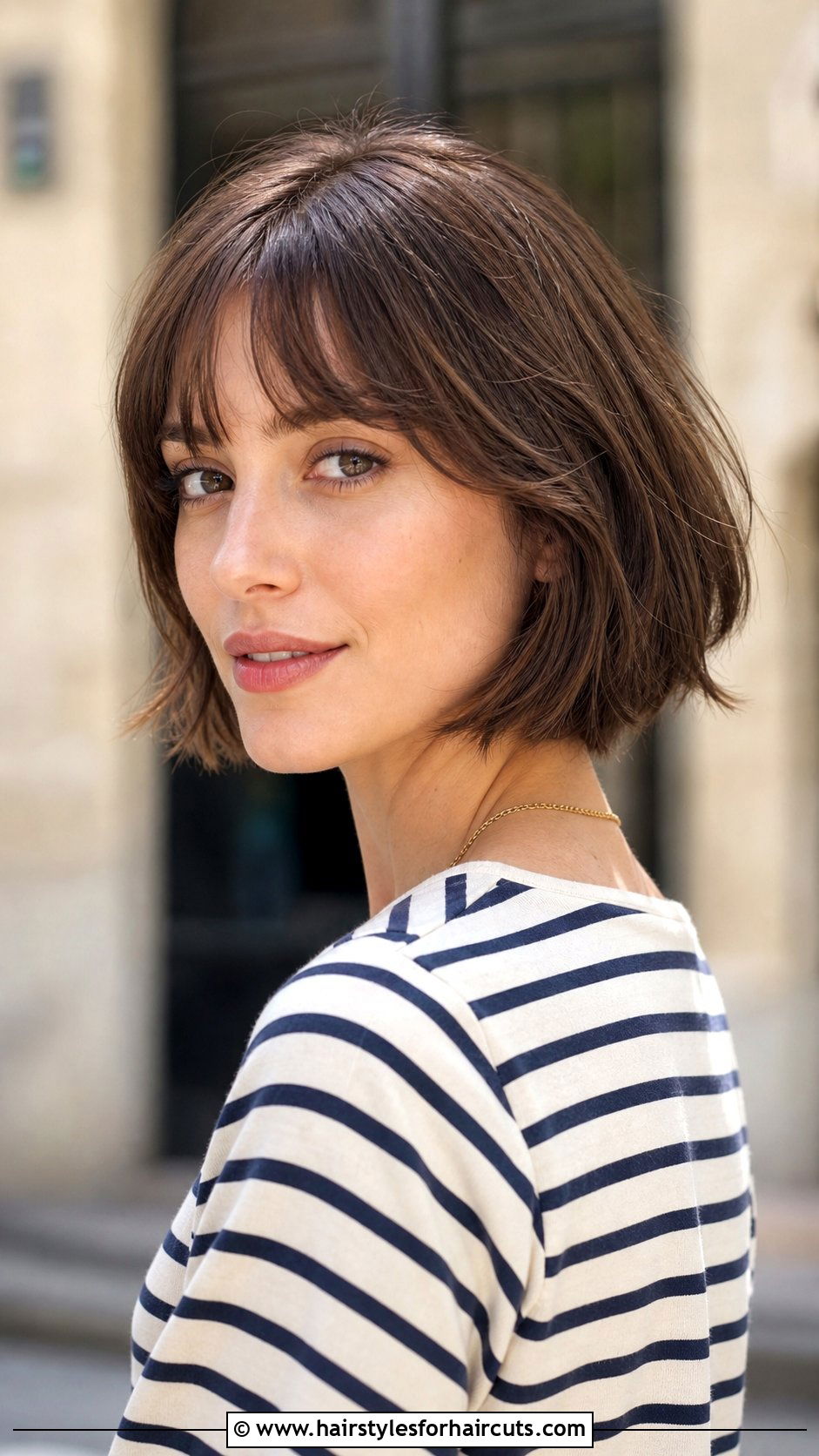 French Short Brown Bob - 25 short brown haircuts - 25 short brown haircuts