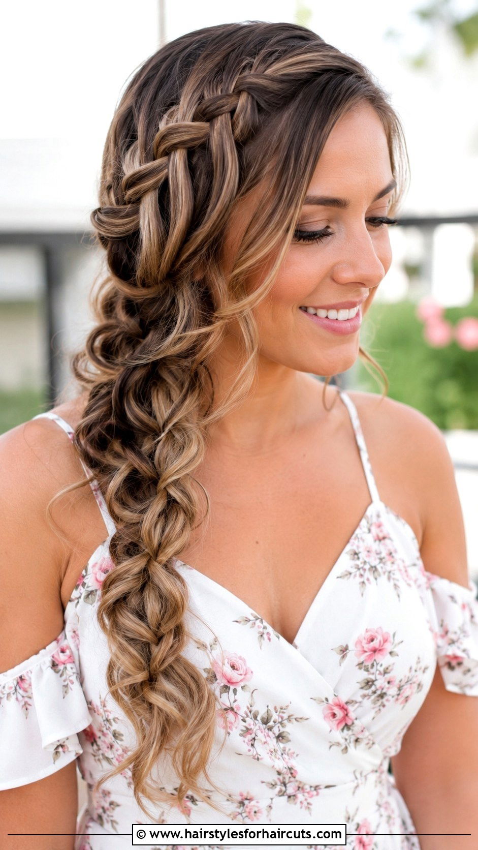 French Side Braid - 25 side braid hairstyles for long hair - 25 side braid hairstyles for long hair