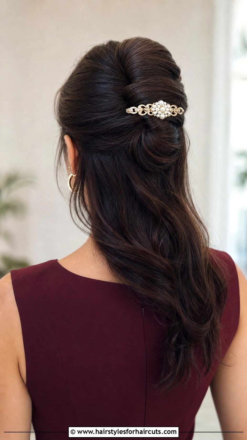 French Twist Half Up Half Down Hair Clip - 25 hairstyles half up half down hair clip - 25 hairstyles half up half down hair clip