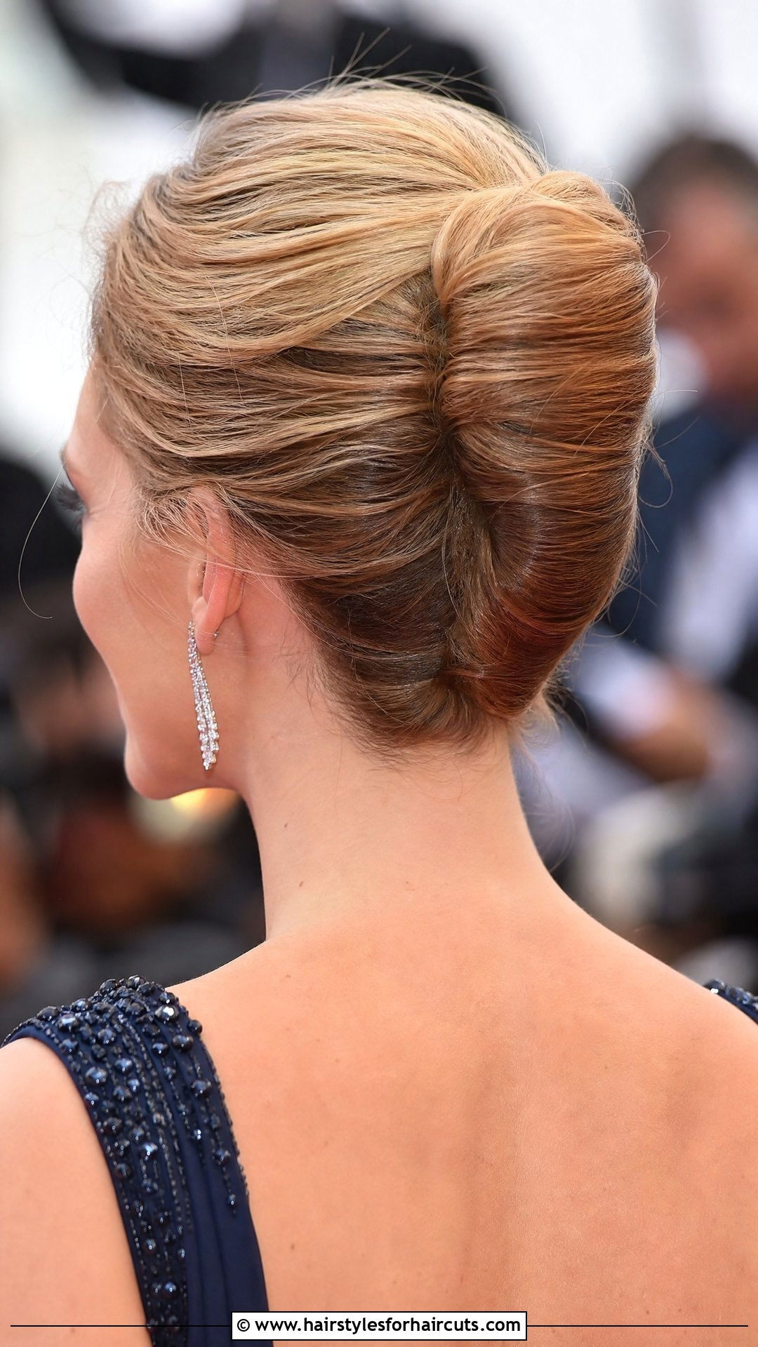 French Twist Updo - 25 cosmetology hairstyles - 25 cosmetology hairstyles