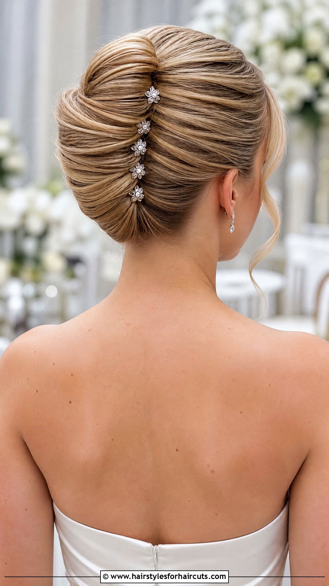 French Twist Wedding Hair - 25 wedding hairstyles medium length hair - 25 wedding hairstyles medium length hair