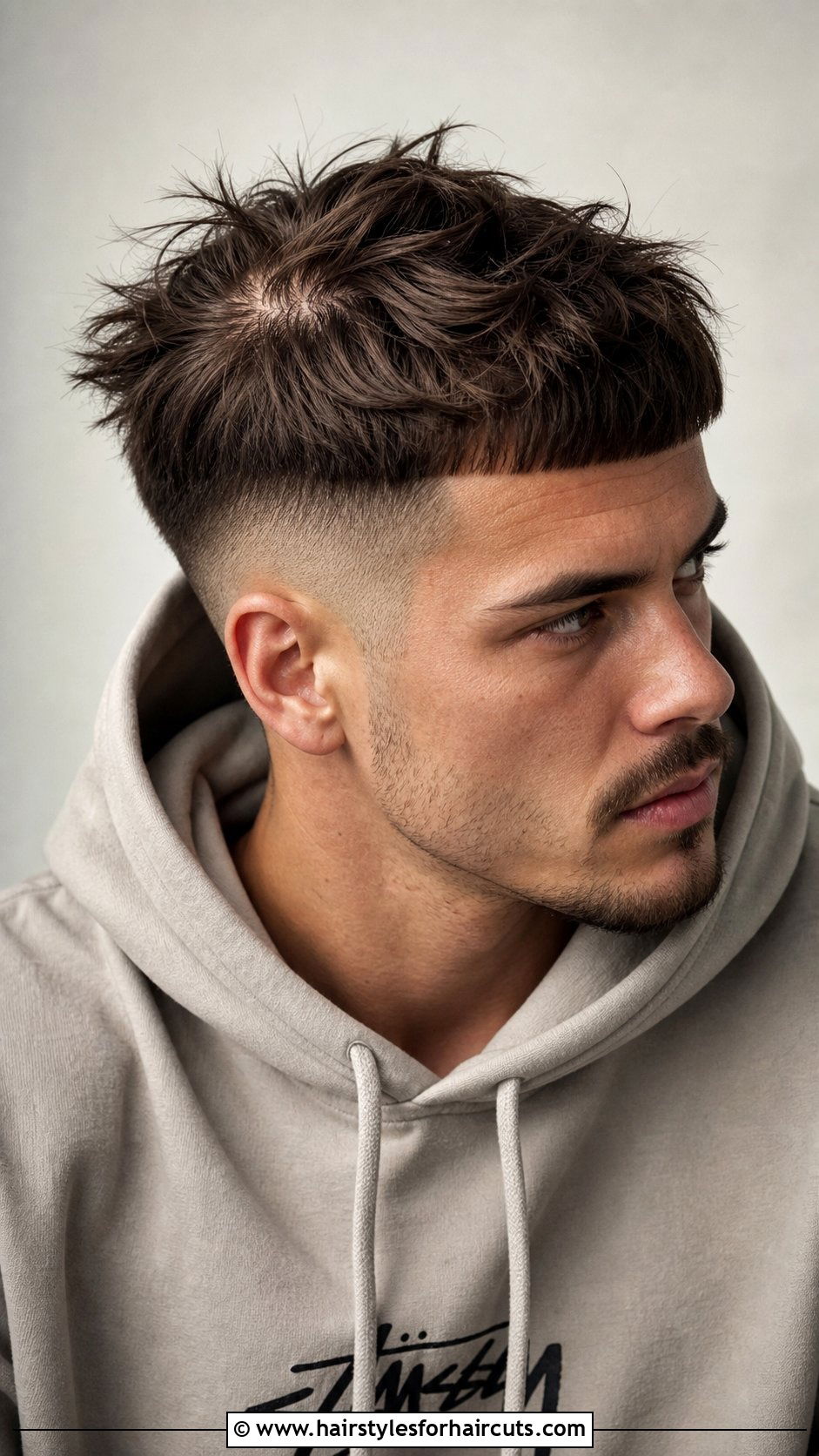 Friar Tuck Messy Top Fade - 25 friar tuck haircuts - 25 friar tuck haircuts