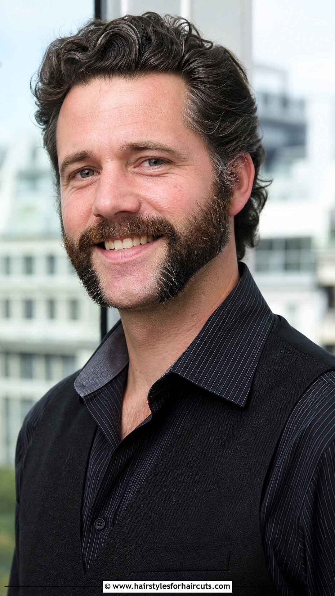 Friendly Mutton Chops - 25 cowboy facial hairstyles - 25 cowboy facial hairstyles
