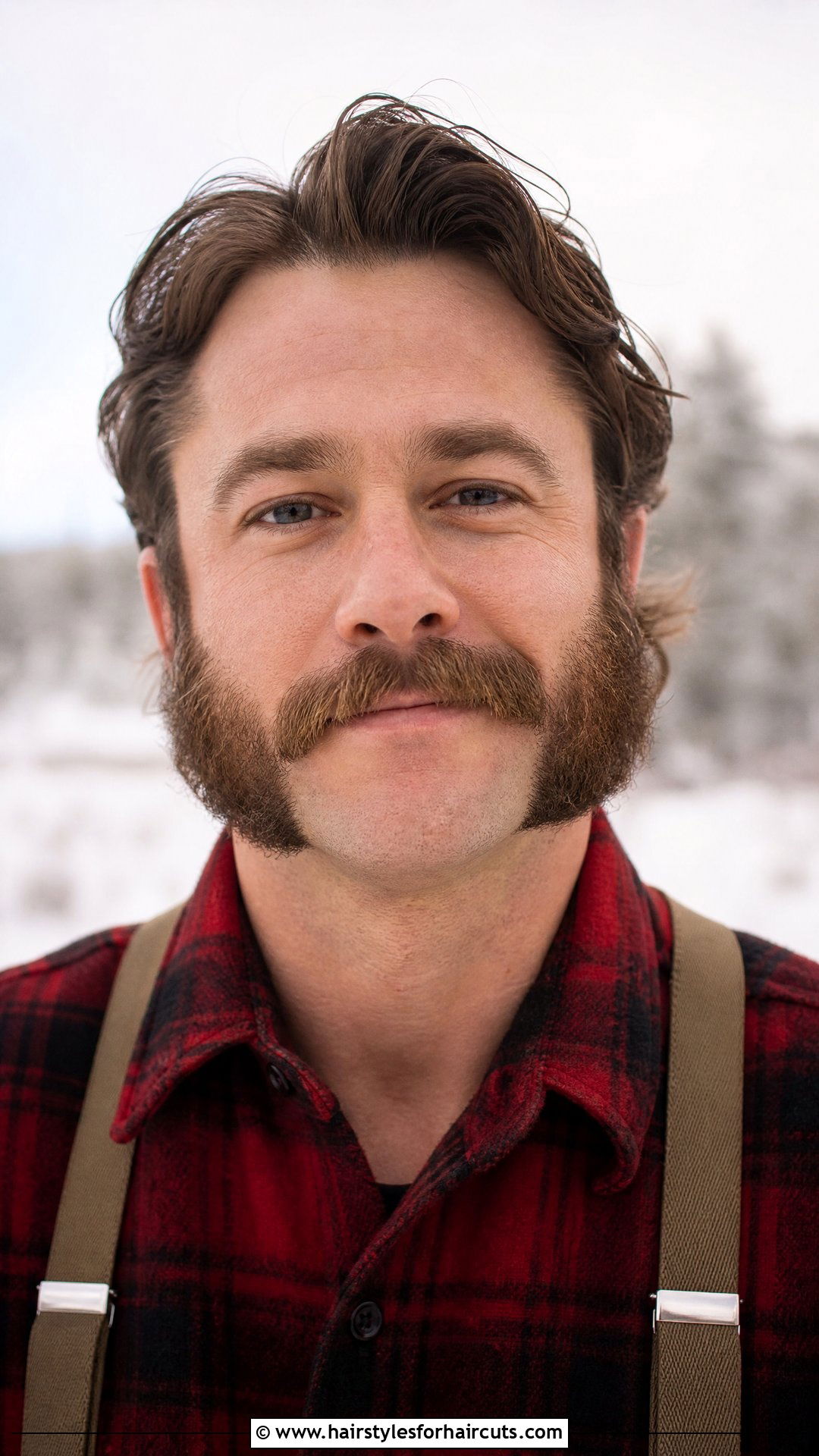 Friendly Mutton Chops And Mustache - 25 old west facial hairstyles - 25 old west facial hairstyles