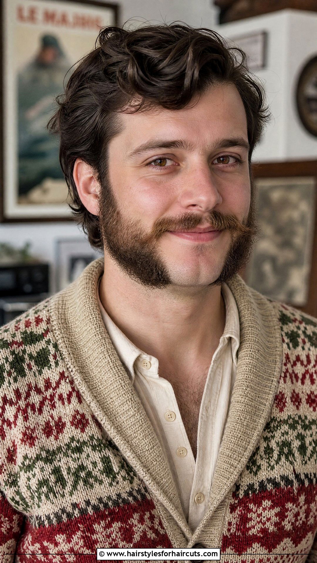 Friendly Mutton Chops Look - 25 western facial hairstyles - 25 western facial hairstyles