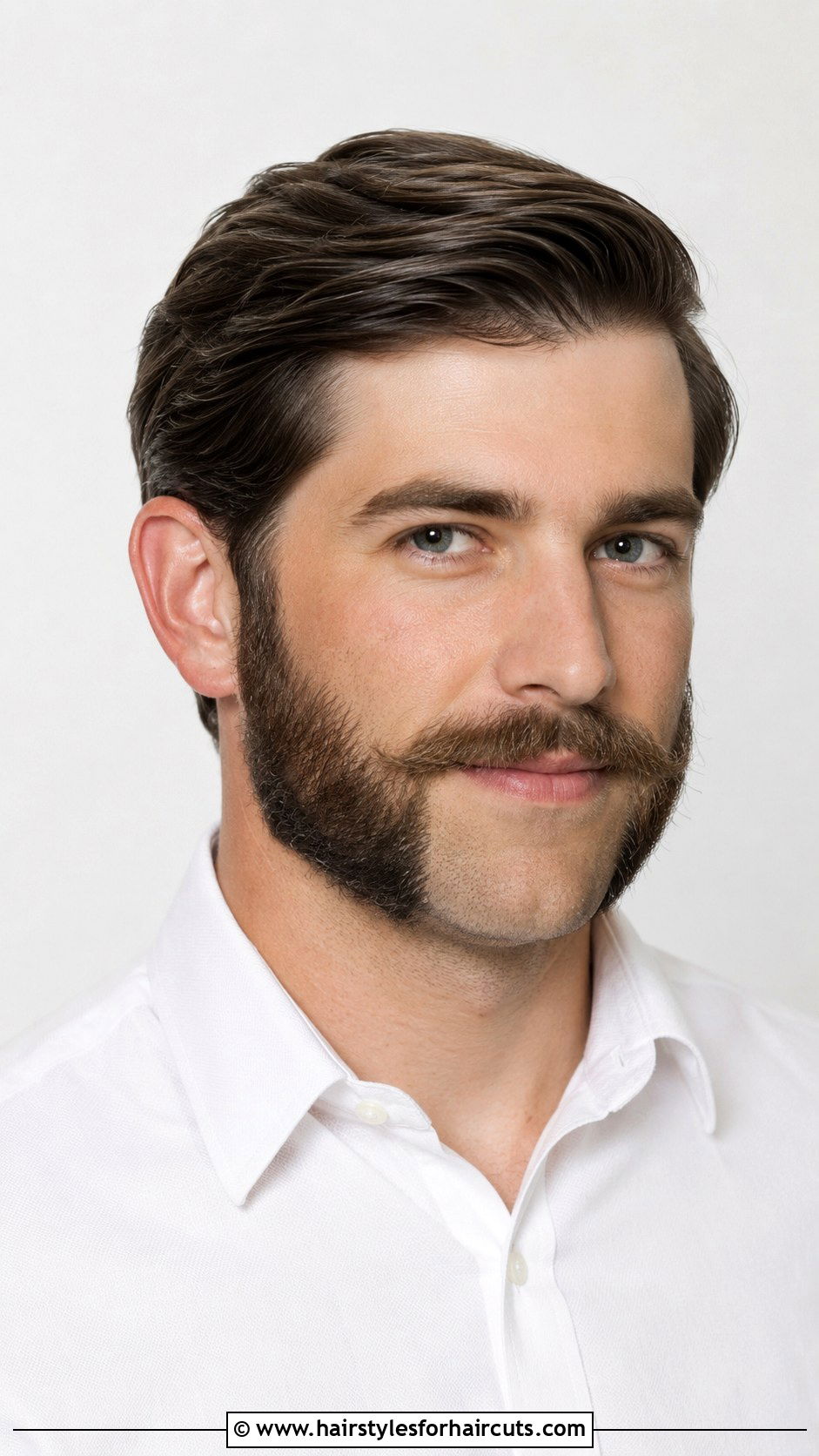 Friendly Mutton Chops With Comb Over - 25 80s facial hairstyles - 25 80s facial hairstyles