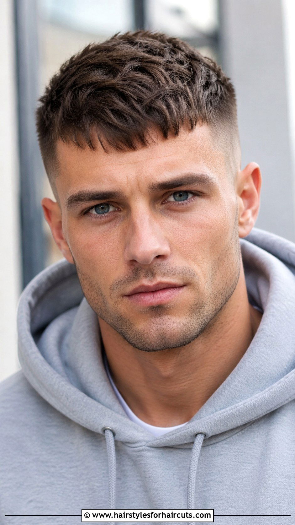 Fringe Crew Cut - 25 crew haircuts - 25 crew haircuts