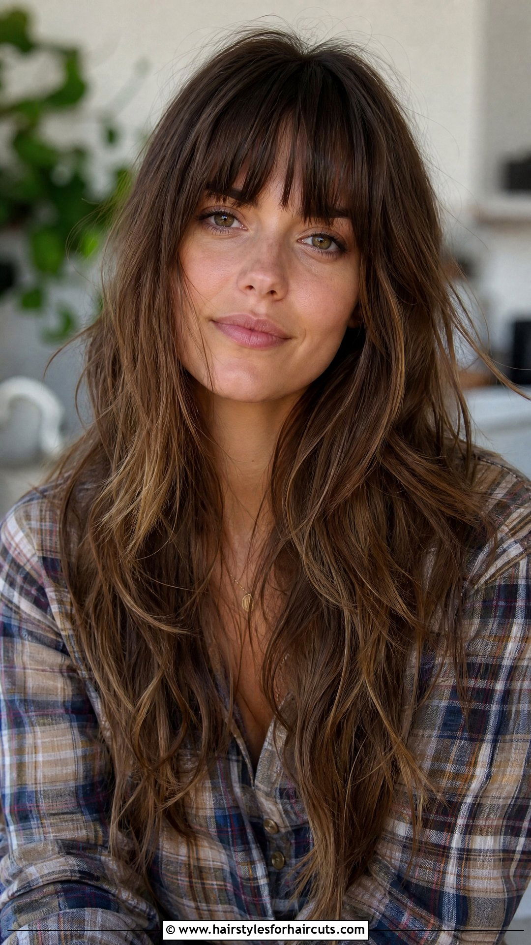 Fringe With Layered Long Hair - 25 front haircuts - 25 front haircuts