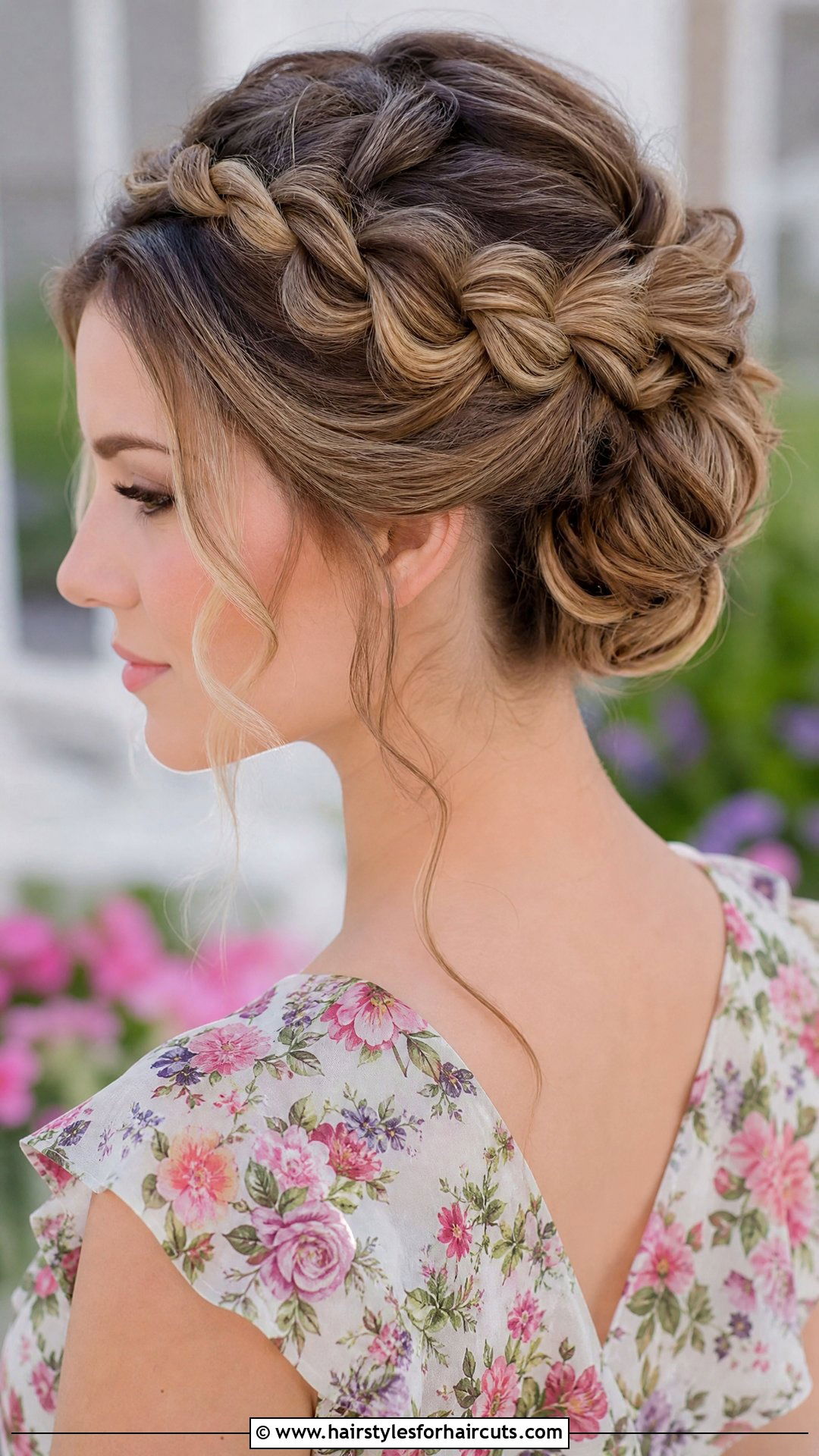 Frosted Braided Crown Style - 25 frosted hairstyles - 25 frosted hairstyles