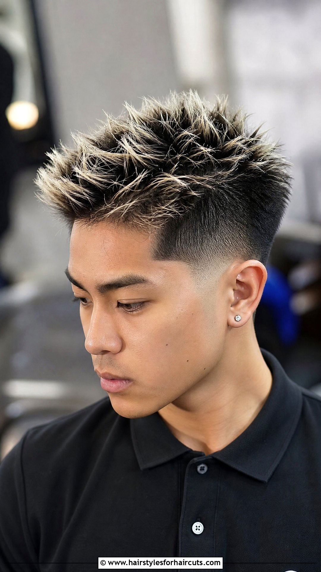 Frosted Tips Spiky Haircut - 25 worst haircuts - 25 worst haircuts