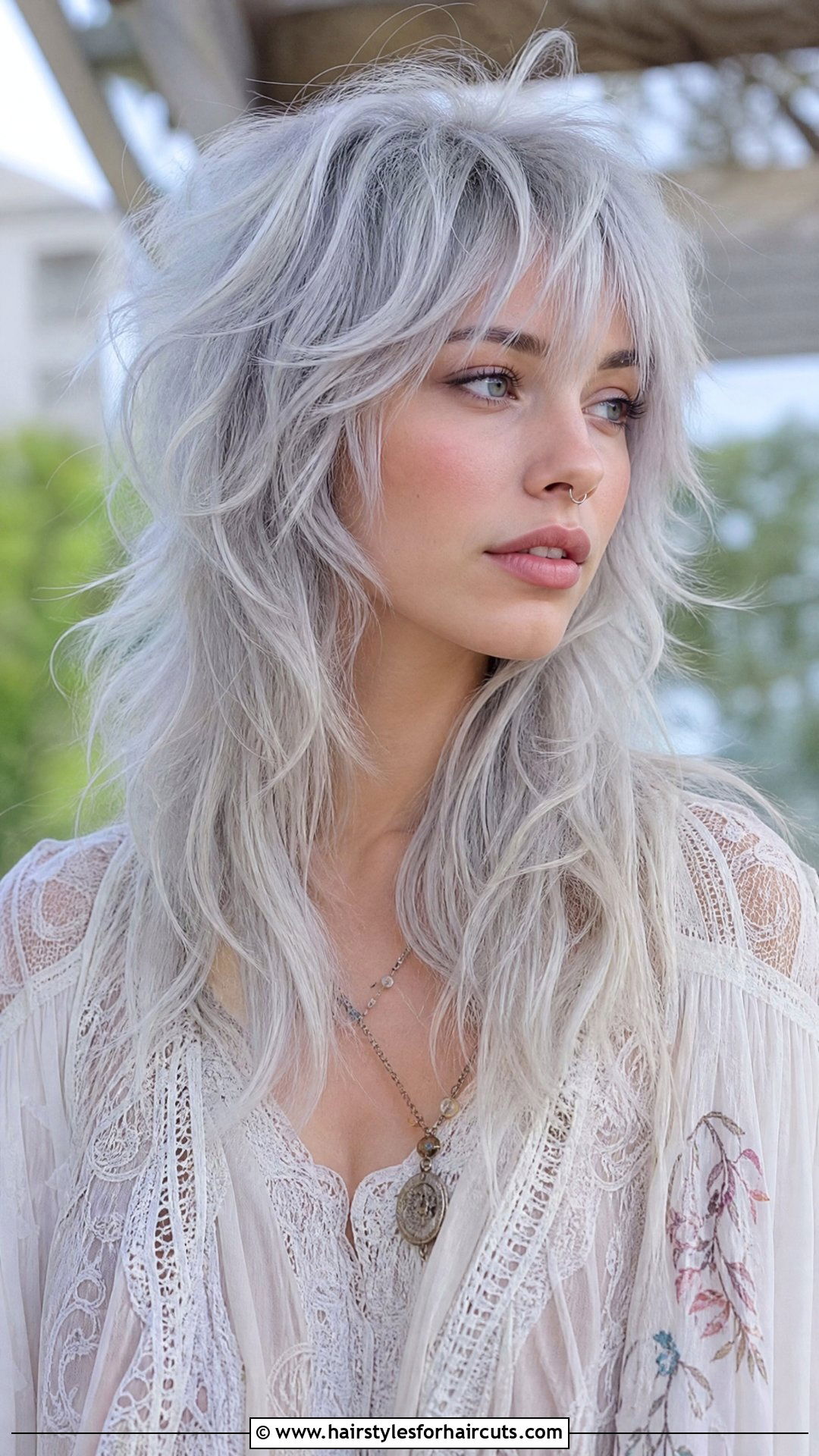 Frosted Wolf Cut - 25 frosted hairstyles - 25 frosted hairstyles