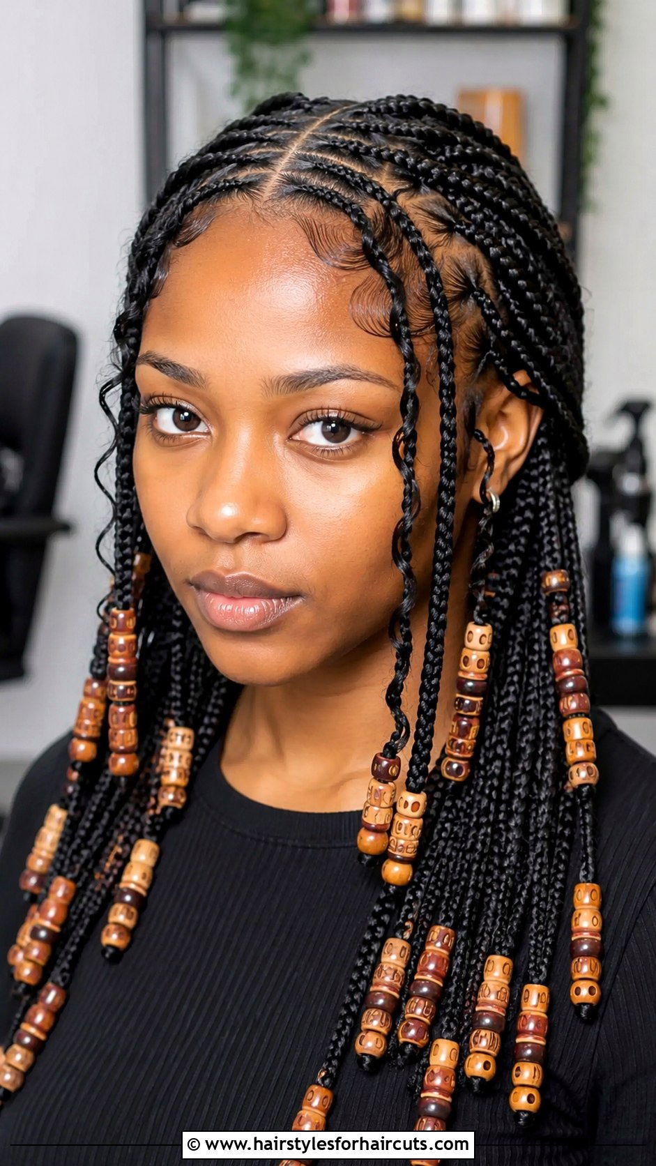 Fulani Box Braids With Beads - 25 box braids hairstyles for black hair - 25 box braids hairstyles for black hair