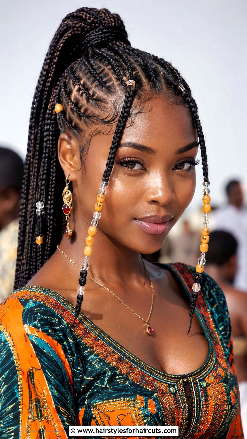 Fulani Braid Ponytail - 25 braid ponytail hairstyles for black hair - 25 braid ponytail hairstyles for black hair