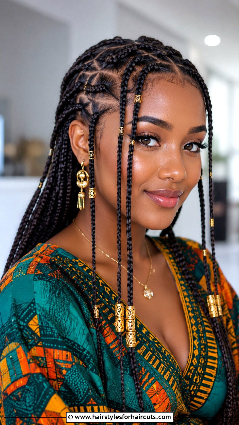 Fulani Braids - 25 braided hairstyles natural hair - 25 braided hairstyles natural hair
