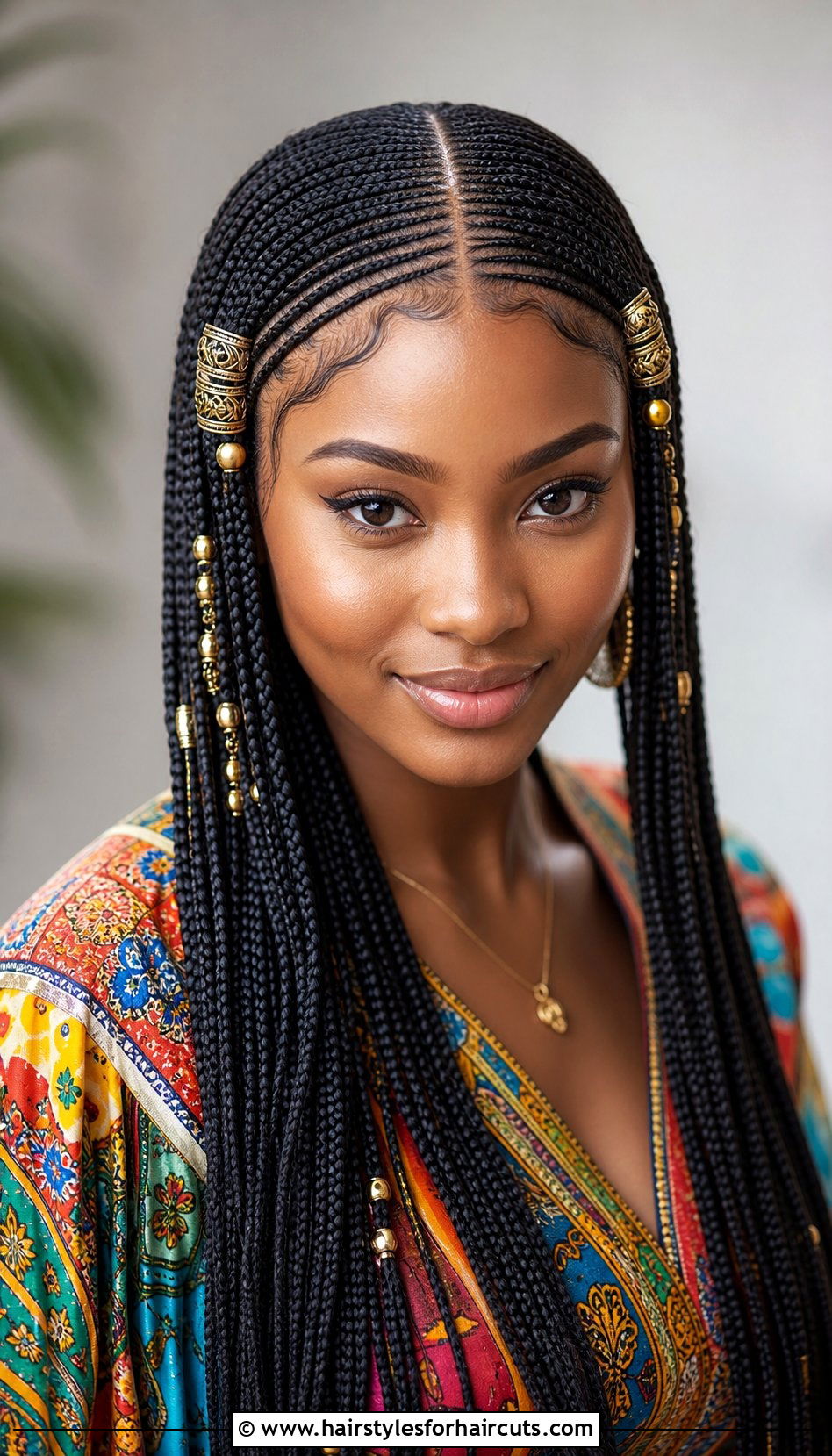 Fulani Braids - 25 protective hairstyles for long hair - 25 protective hairstyles for long hair