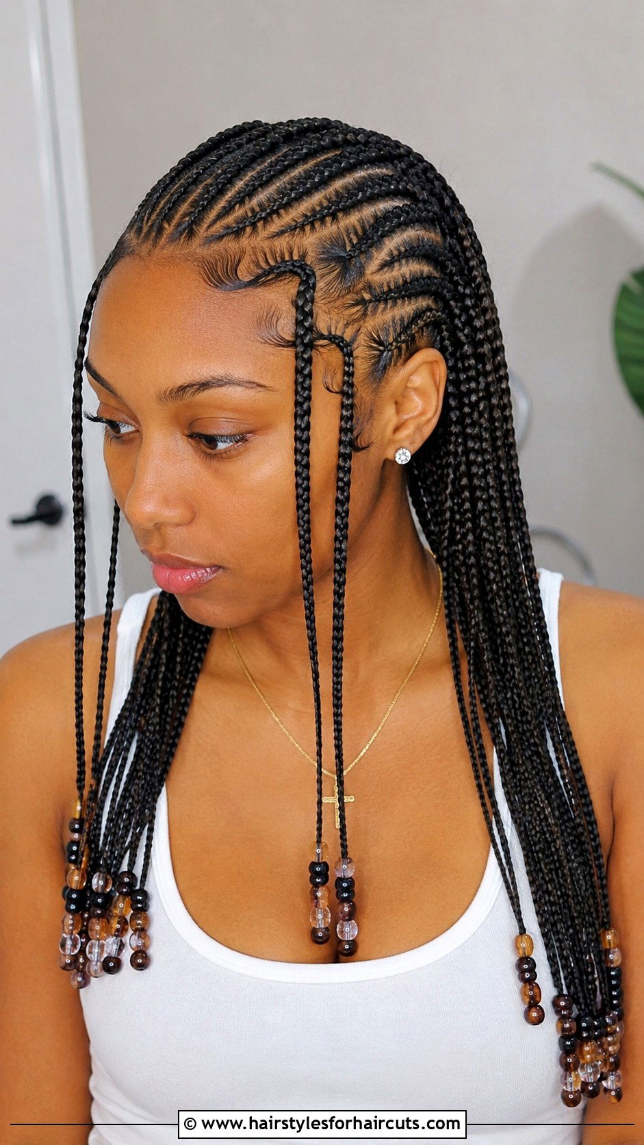 Fulani Braids Hairstyle - 25 african haircuts - 25 african haircuts
