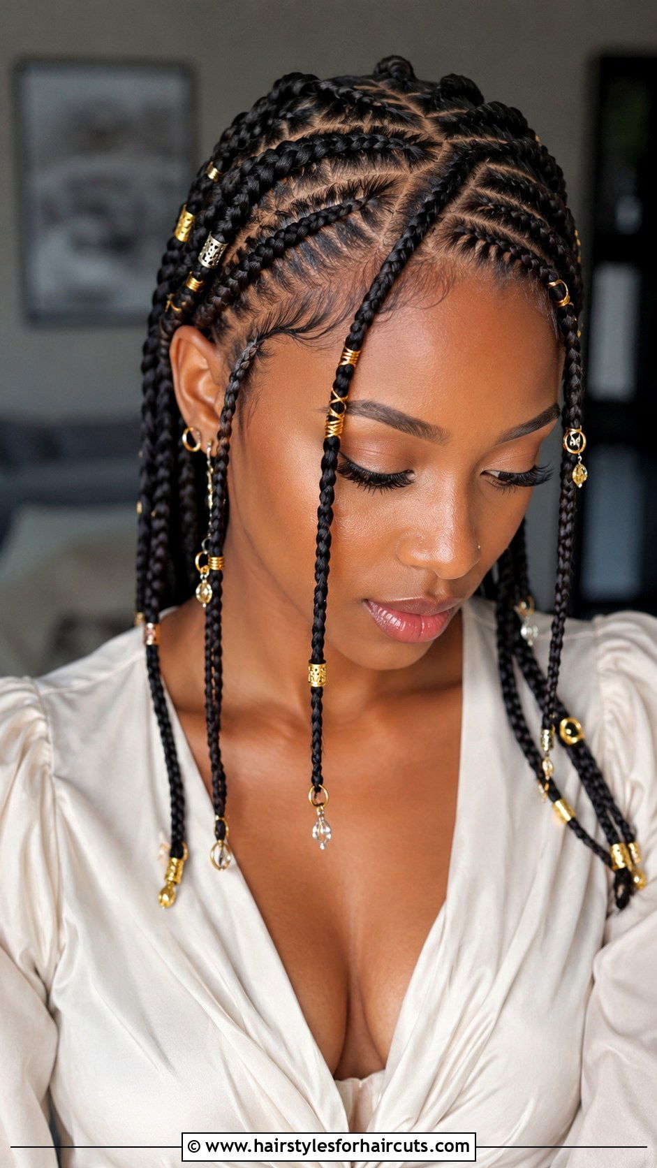 Fulani Braids With Accessories - 25 fulani hairstyles - 25 fulani hairstyles