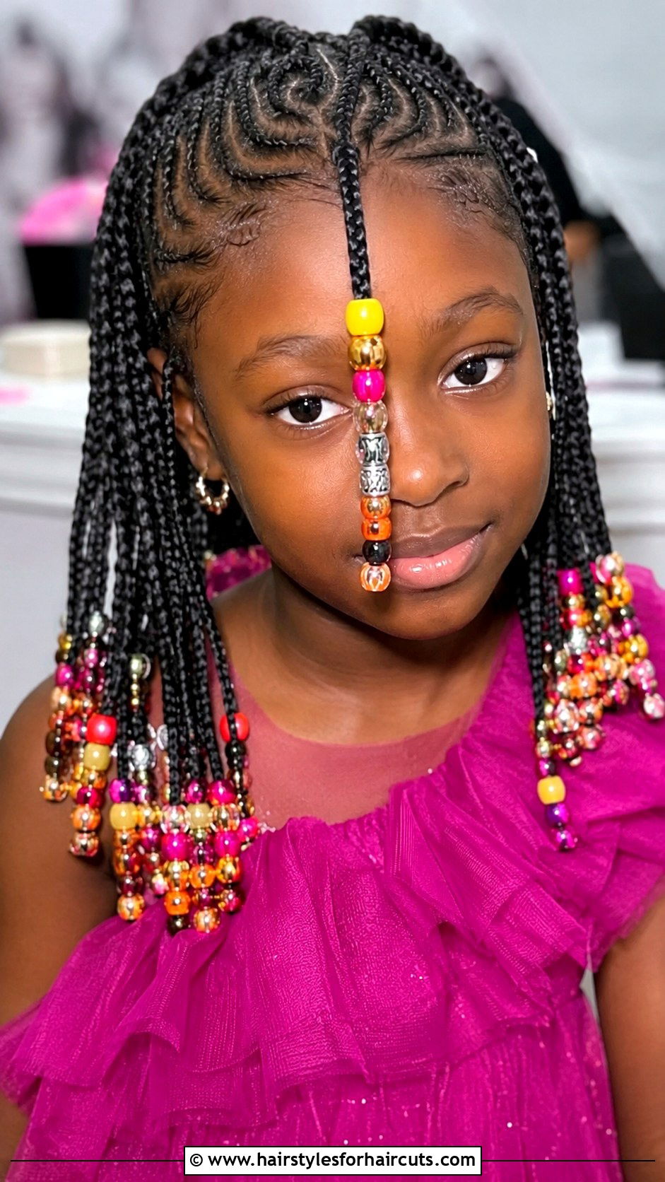Fulani Braids With Beads - 25 birthday hairstyles for black girl natural hair - 25 birthday hairstyles for black girl natural hair