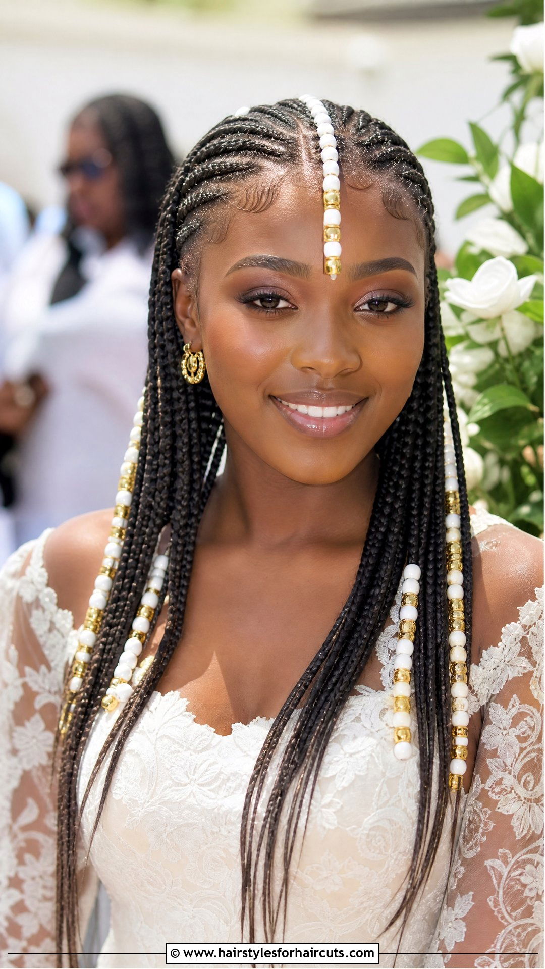 Fulani Braids With Beads - 25 wedding hairstyles black hair - 25 wedding hairstyles black hair