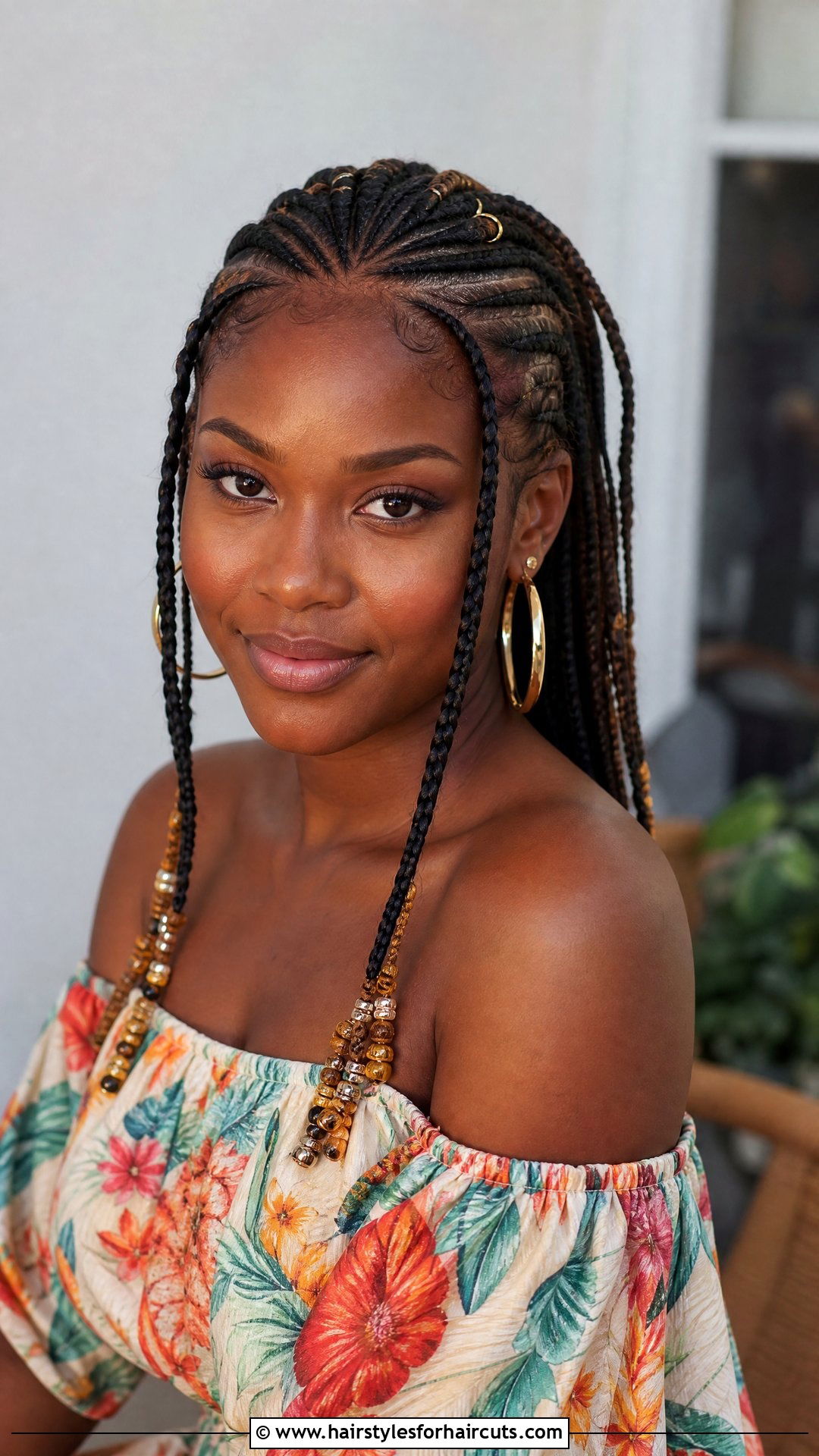 Fulani Braids With Beads - 25 wedding hairstyles for black women - 25 wedding hairstyles for black women