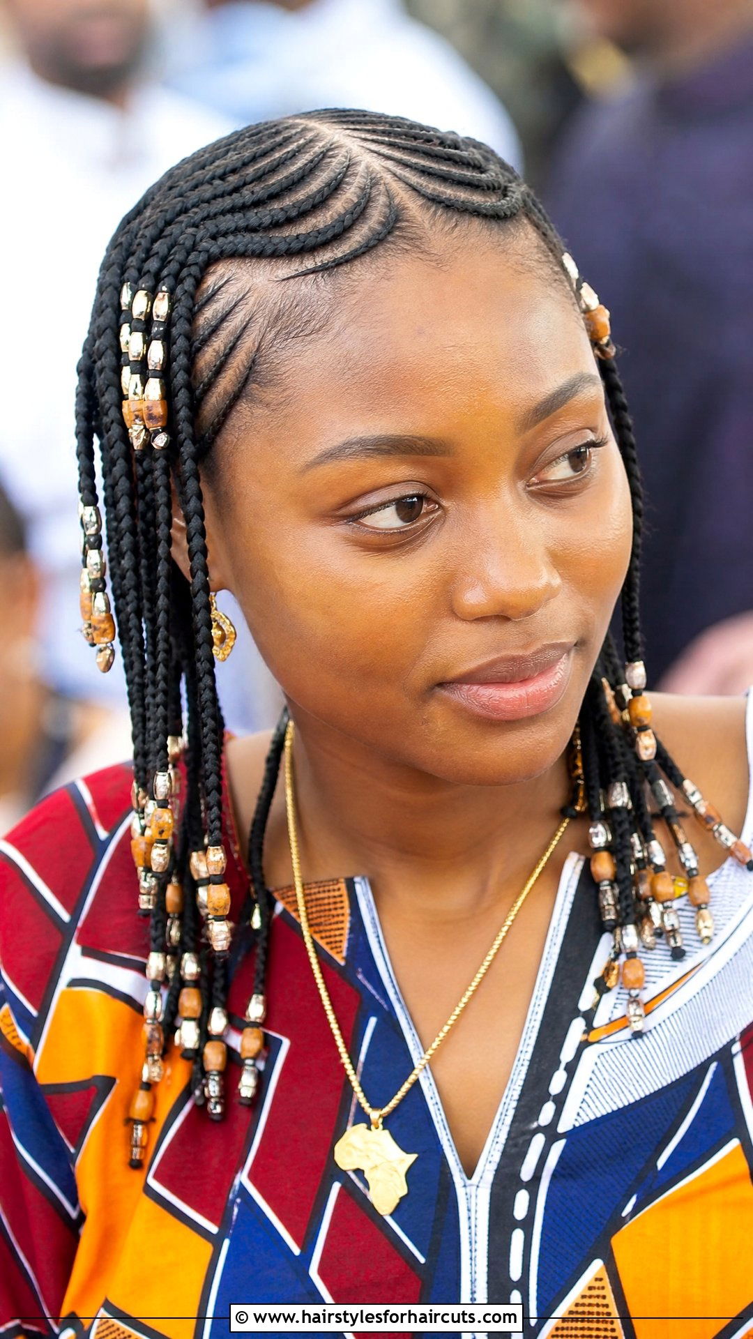 Fulani Cornrows - 25 corn roll hairstyles - 25 corn roll hairstyles