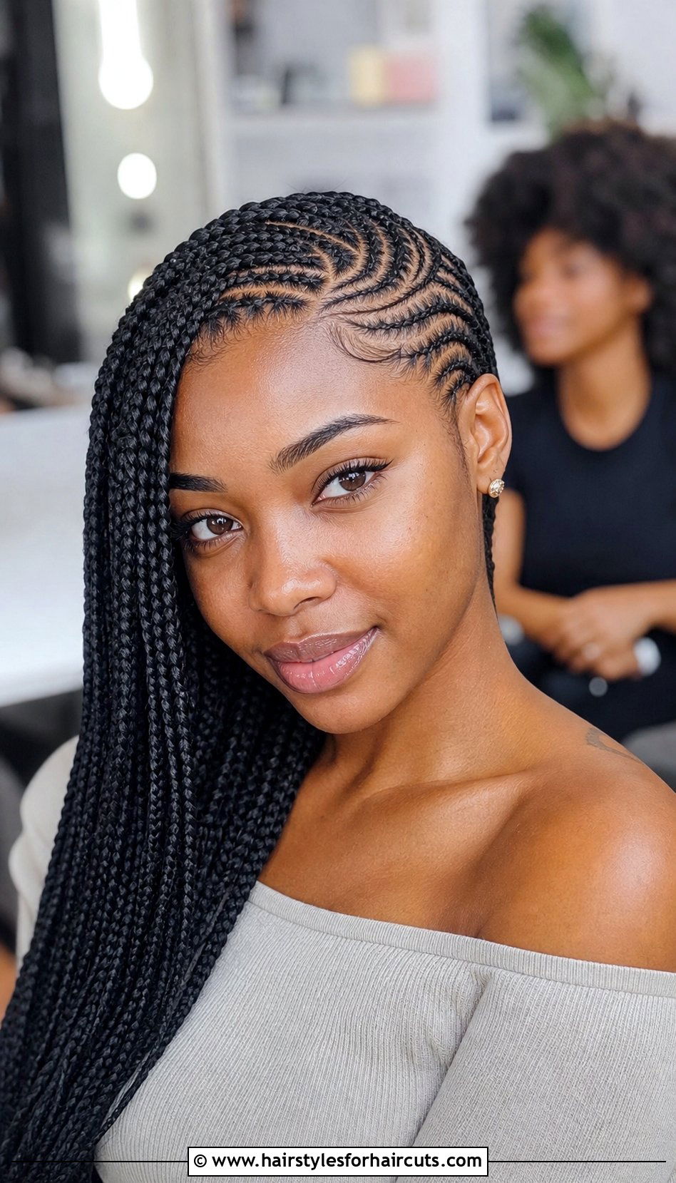 Fulani Lemonade Braids - 25 fulani hairstyles with natural hair - 25 fulani hairstyles with natural hair